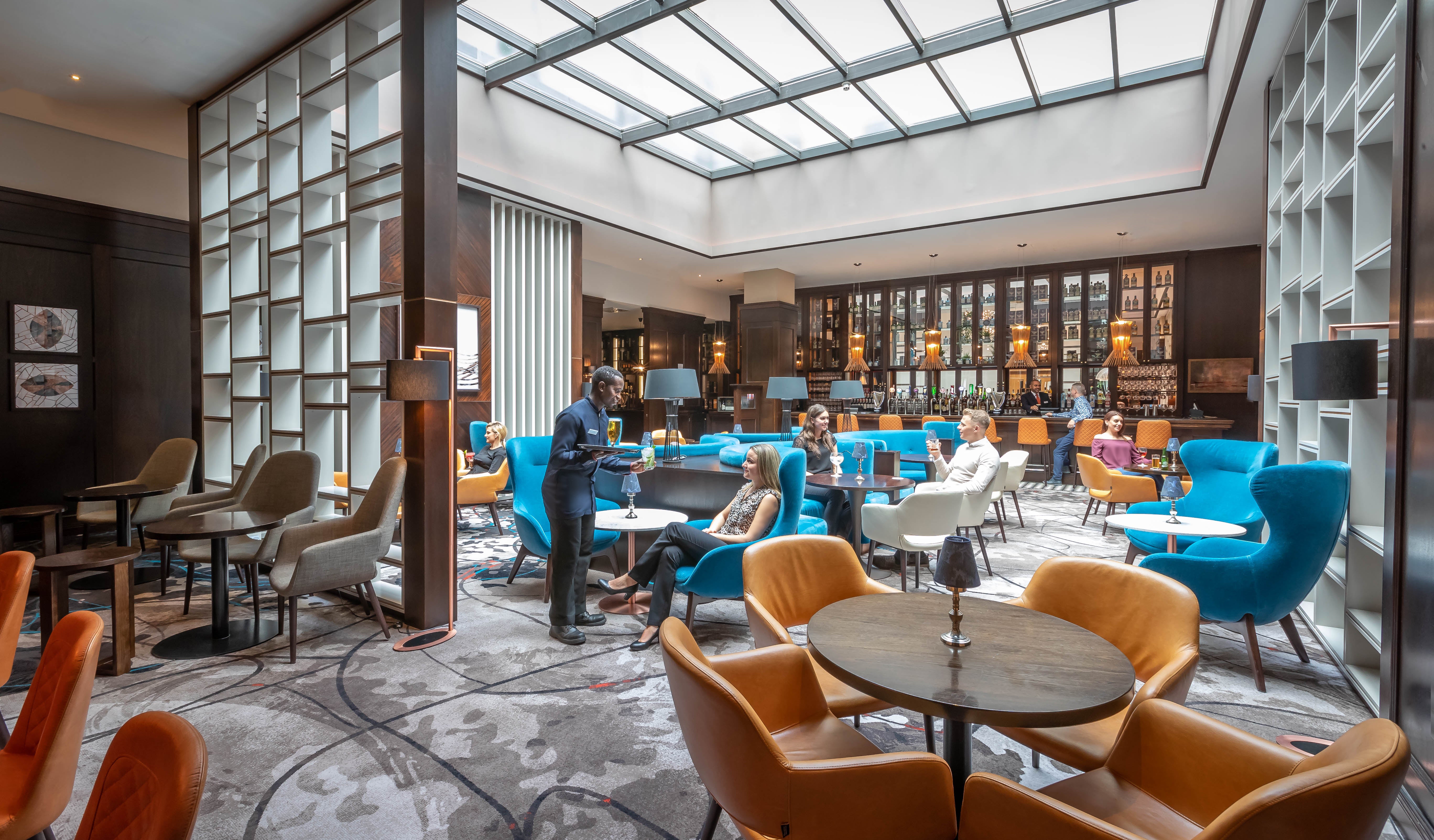 The Clayton has a large lobby bar