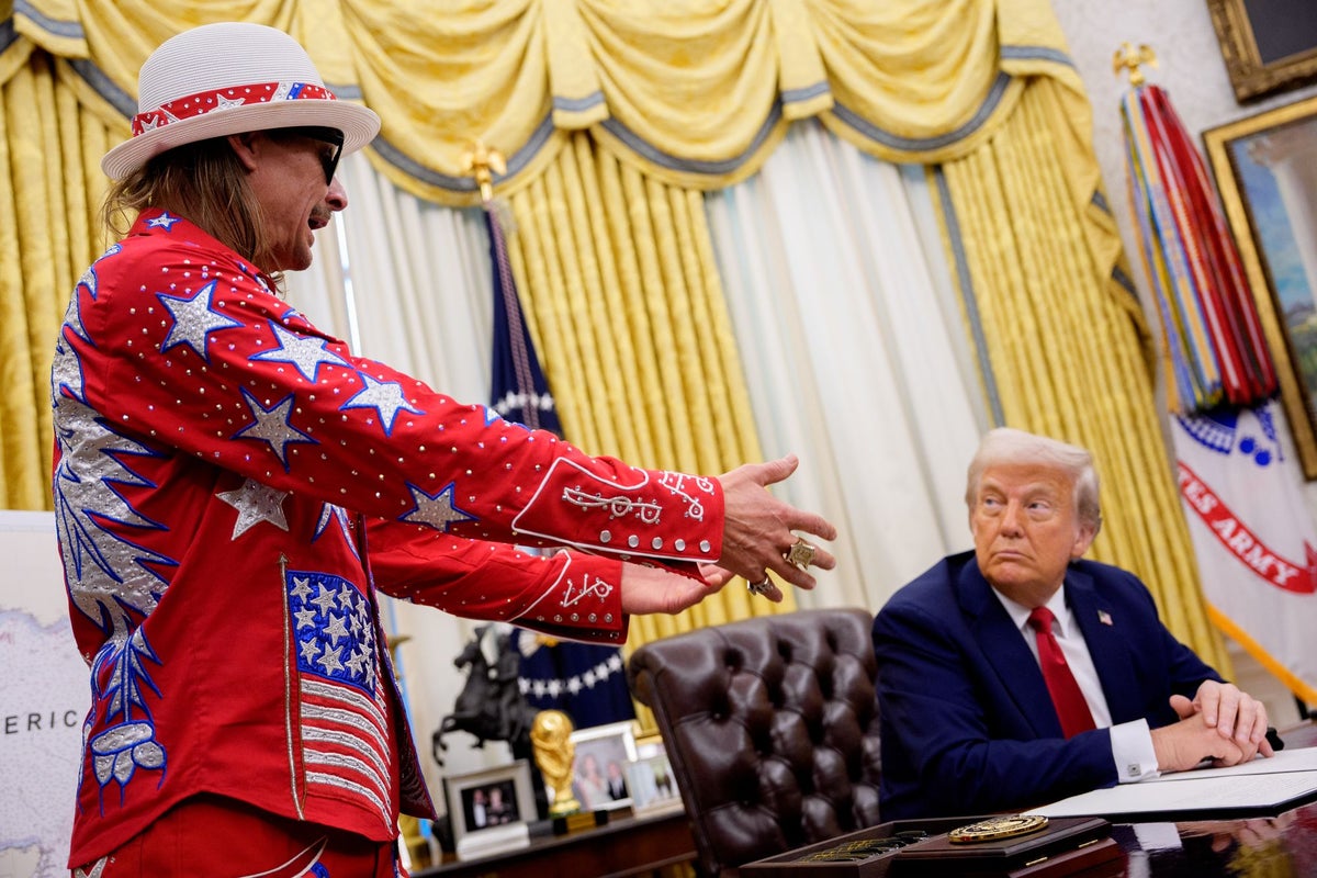 https://static.independent.co.uk/2025/10/24/12/39/WASHINGTON-DC-MARCH-31-U-S--President-Donald-Trump-listens-as-entertainer-Kid-Rock-speaks-during-an.jpeg?trim=0,0,0,0&width=1200&height=800&crop=1200:800