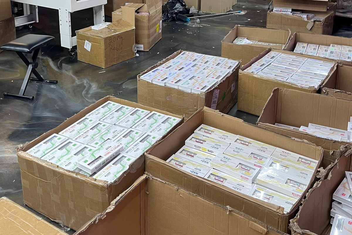 Fake weight-loss jabs worth £250,000 seized in first-of-its-kind raid