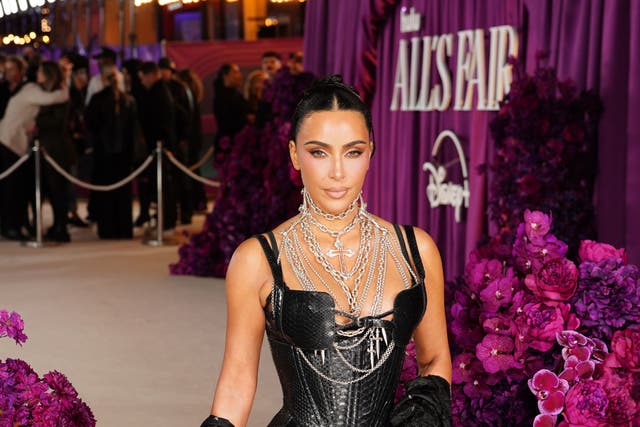 Reality TV star Kim Kardashian has said she suffered a brain aneurysm (Ian West/PA)