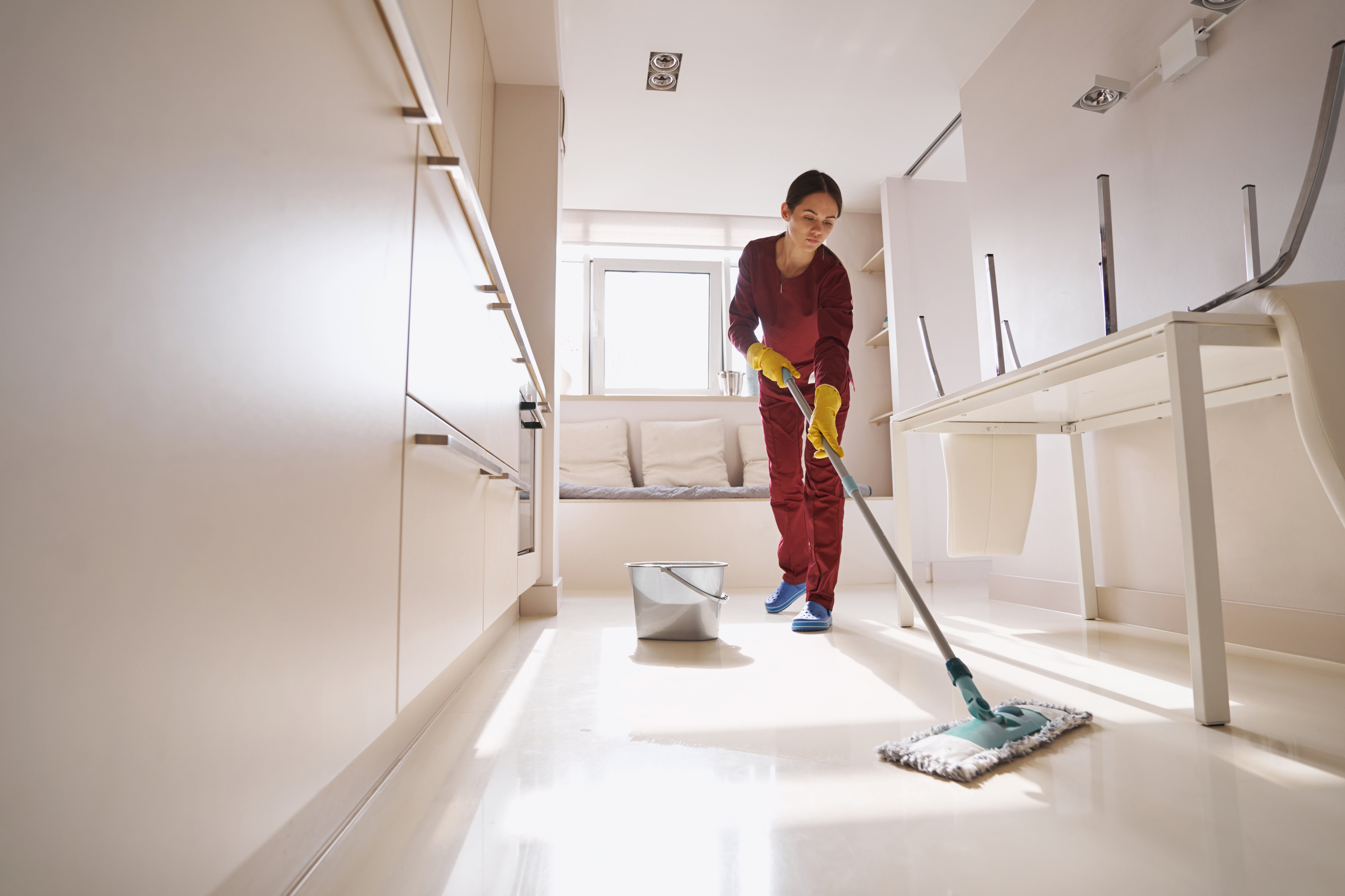 <p>Some high-end home cleaners are now commanding salaries of up to $100,000</p>