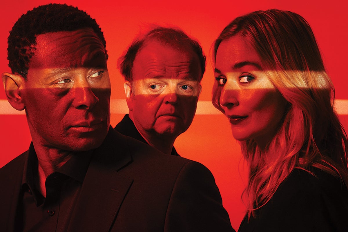 Murder, racism… and a drama therapist? David Harewood, Toby Jones and Caitlin FitzGerald on their new Othello Murder, racism… and a drama therapist? David Harewood, Toby Jones and Caitlin FitzGerald on their new Othello