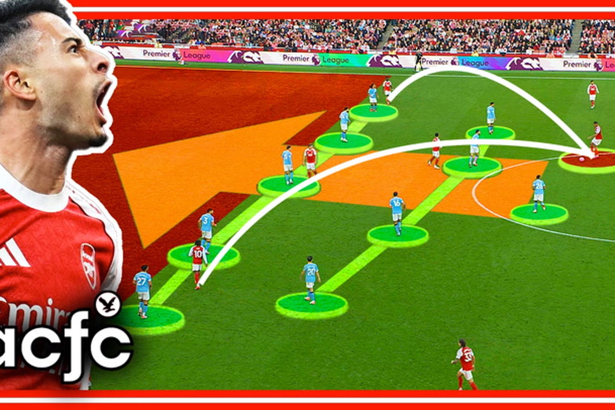 How Arsenal FINALLY broke Man City’s 5-5-0 system