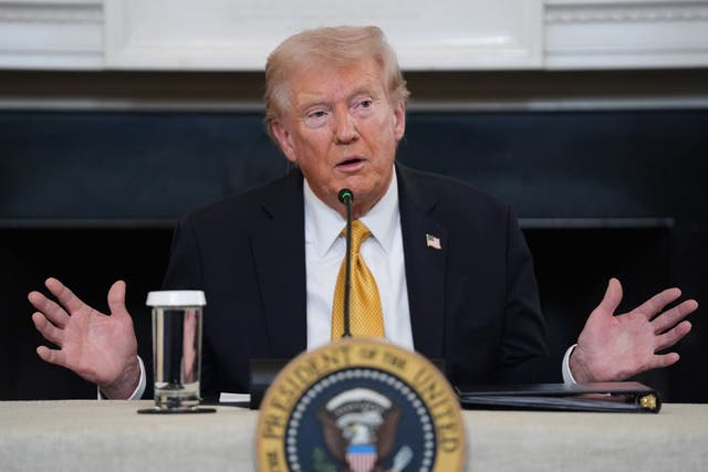 <p>President Donald Trump announced his anonymous ‘friend’ donated $130 million to pay military service members’ salaries during the shutdown</p>
