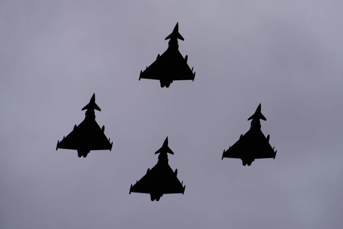 Nato scrambles fighter jets after Russian planes violate Lithuania’s airspace in ‘blatant breach’