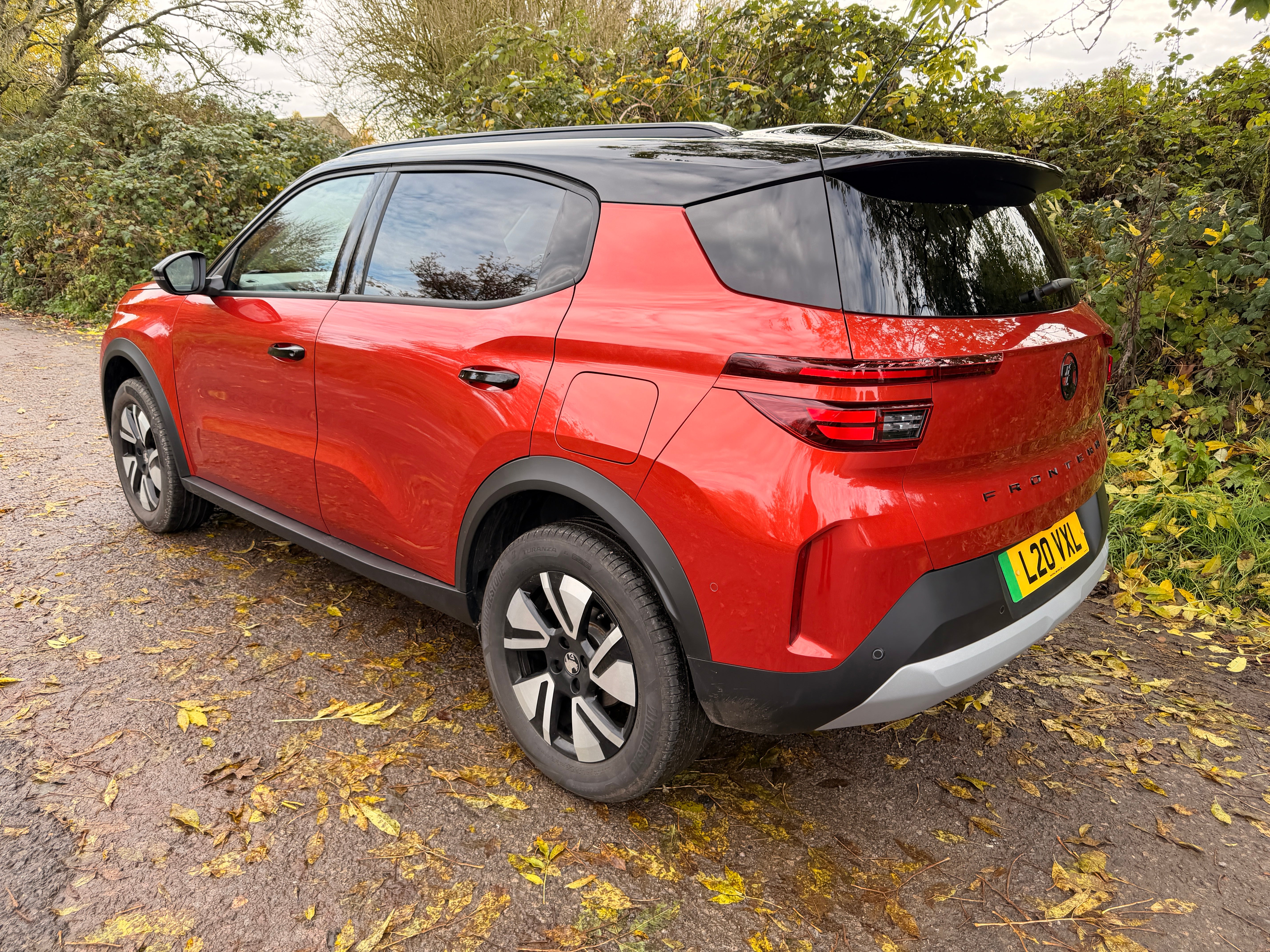 The Vauxhall Frontera is exactly the same size as the Citroen C3 Aircross - they share the same technology underneath