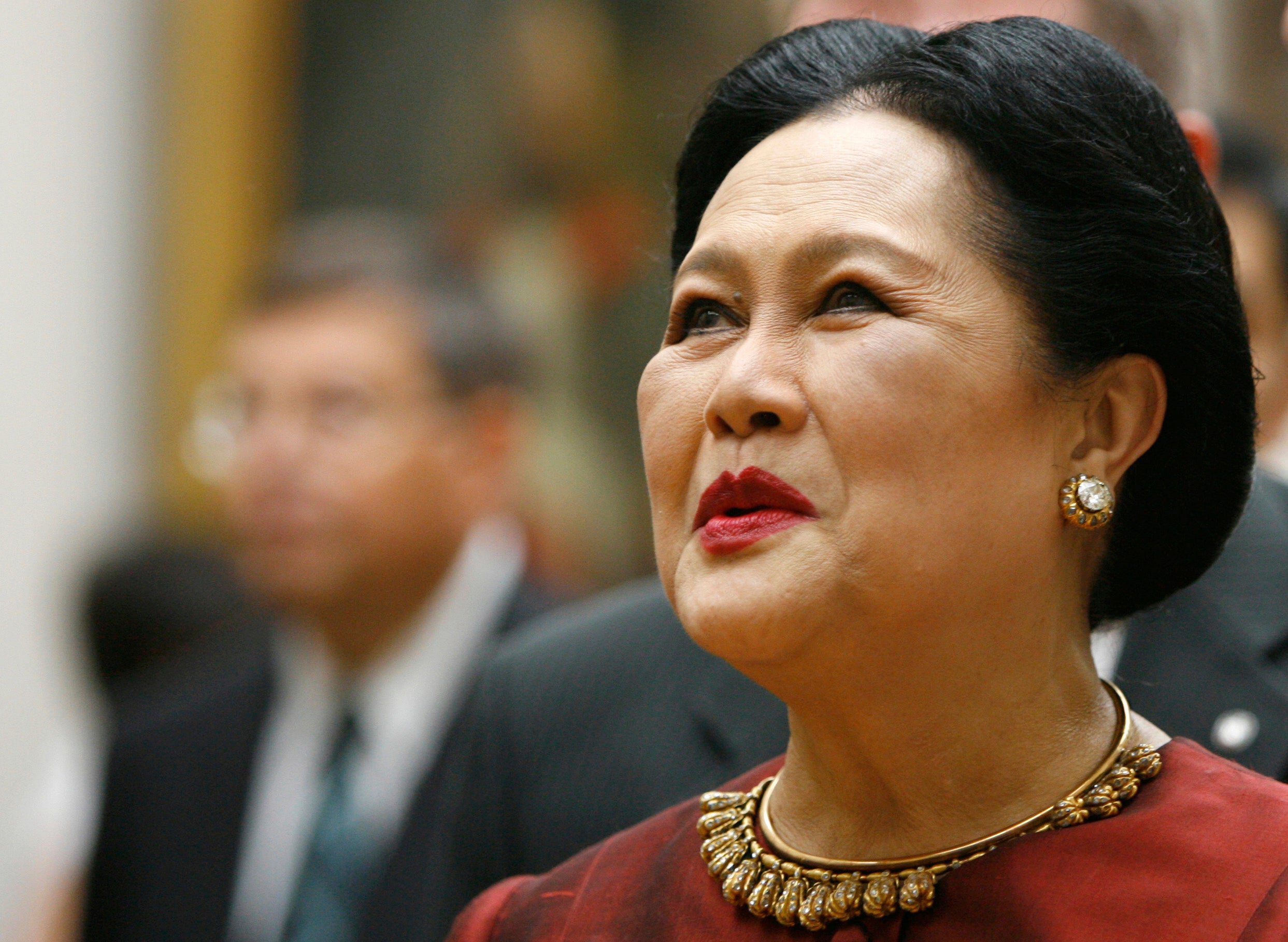 <p>File. Thailand’s Queen Sirikit tours the State Tretyakov Gallery in Moscow, 4 July 2007</p>