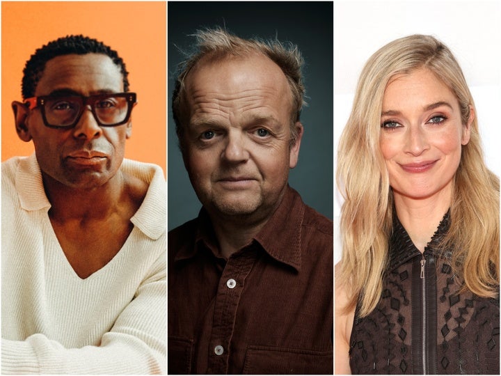 David Harewood, Toby Jones and Caitlin FitzGerald, stars of 'Othello'
