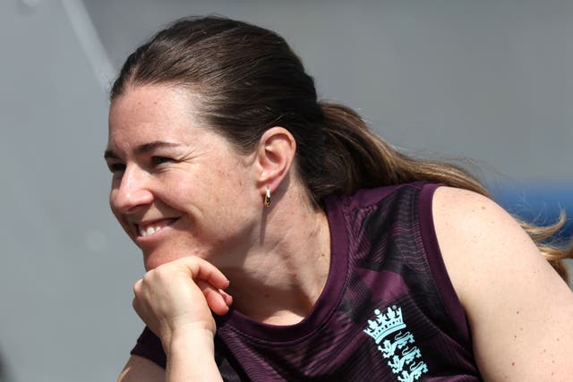 England’s Tammy Beaumont wants to end the World Cup group stage on a high (Steven Paston/PA)
