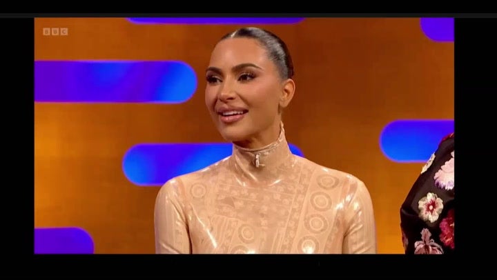 <p>Kim Kardashian reveals why she takes fashion advice from sister Kylie Jenner.</p>