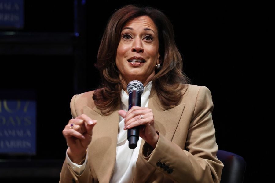 Kamala Harris said her career in politics is far from over when asked by the BBC if she could be the first female president of the United States