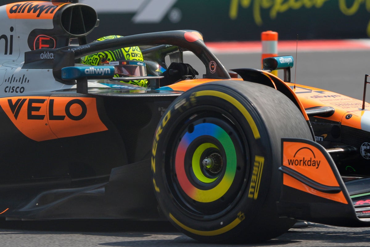 Lando Norris Leads Final Mexico GP Practice, Outpacing Title Rivals