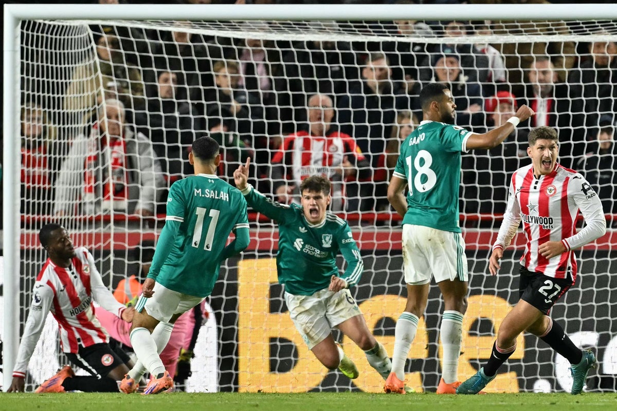 Liverpool Suffers Fourth Consecutive Premier League Loss After Brentford Defeat