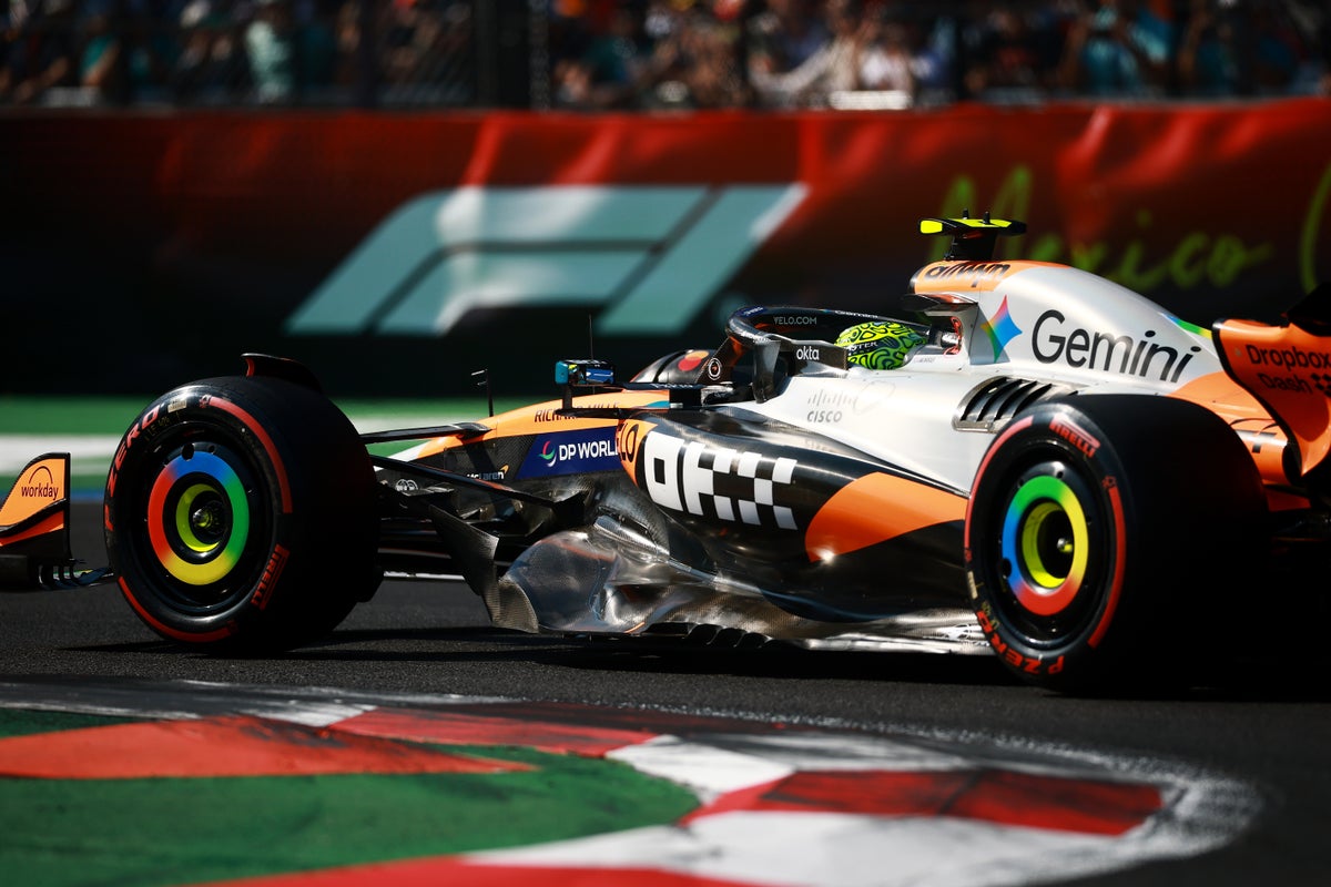 F1 Mexico GP live: Qualifying updates with Norris against Verstappen in fight for pole