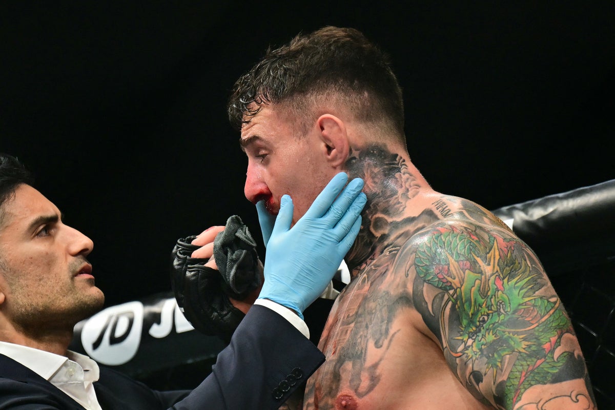 Eye Poke Ends UFC 321 Heavyweight Title Fight No-Contest in Abu Dhabi