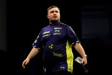 Luke Littler’s world number one bid suffers setback with defeat to James Wade