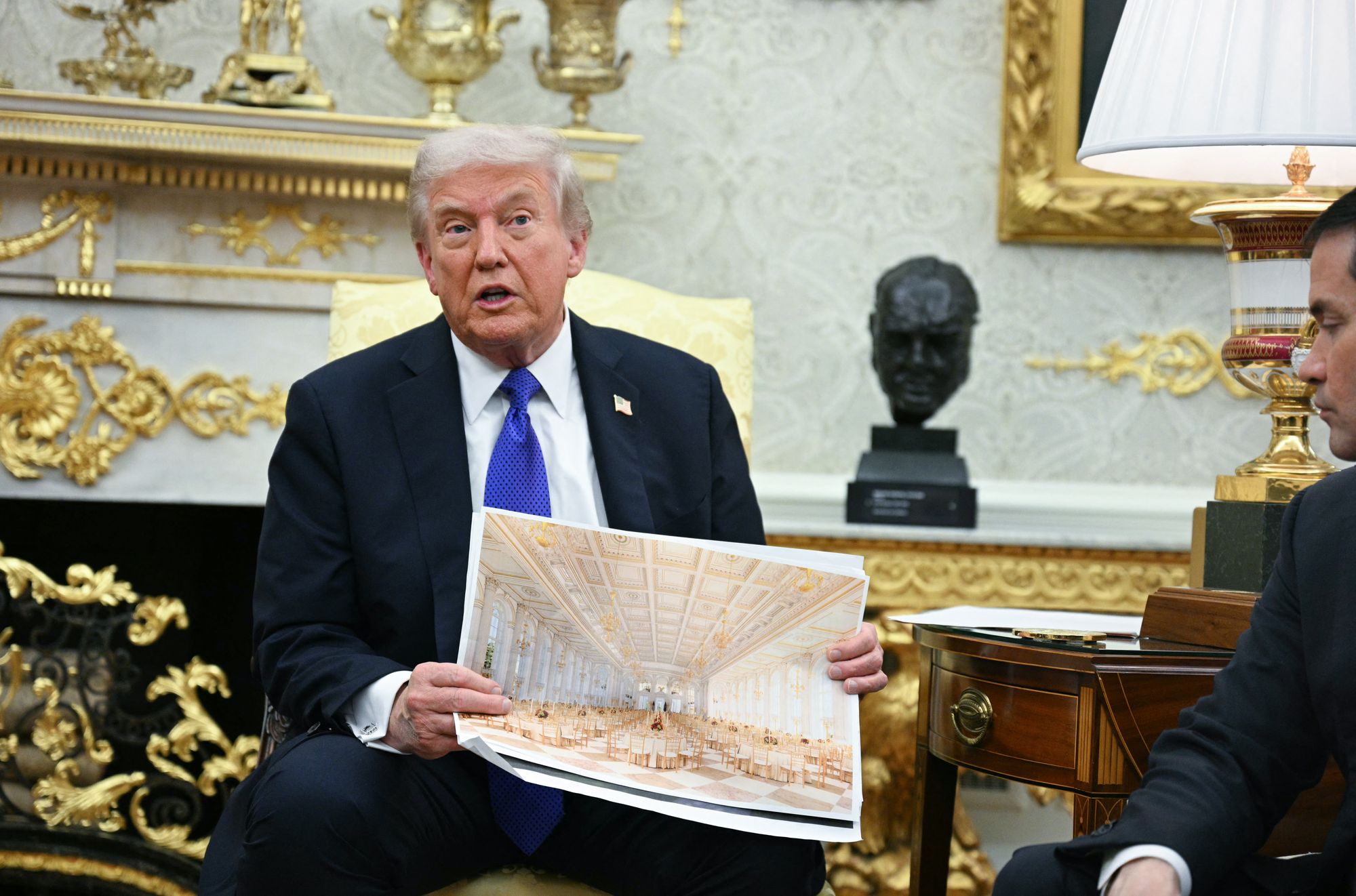 While the newspaper’s board noted that Trump has pursued the project ‘in the most jarring manner possible,’ it also stated the move was ‘a shot across the bow at NIMBYs everywhere’