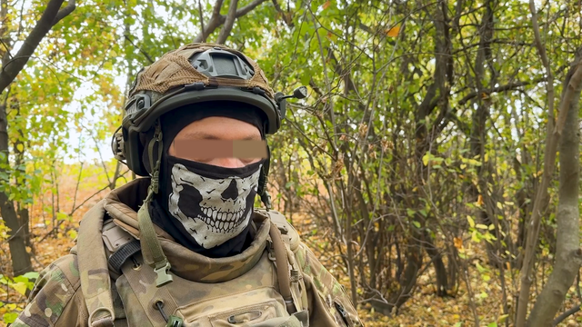 <p>Lazzy is a Russian who worked as a saboteur for the Ukrainians before moving across the border to fight against his homeland</p>