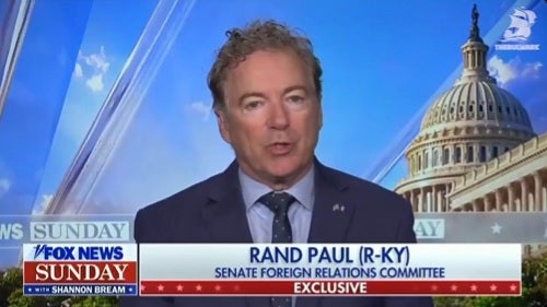 Rand Paul se manifestou contra os ataques 'extrajudiciais' do governo Trump