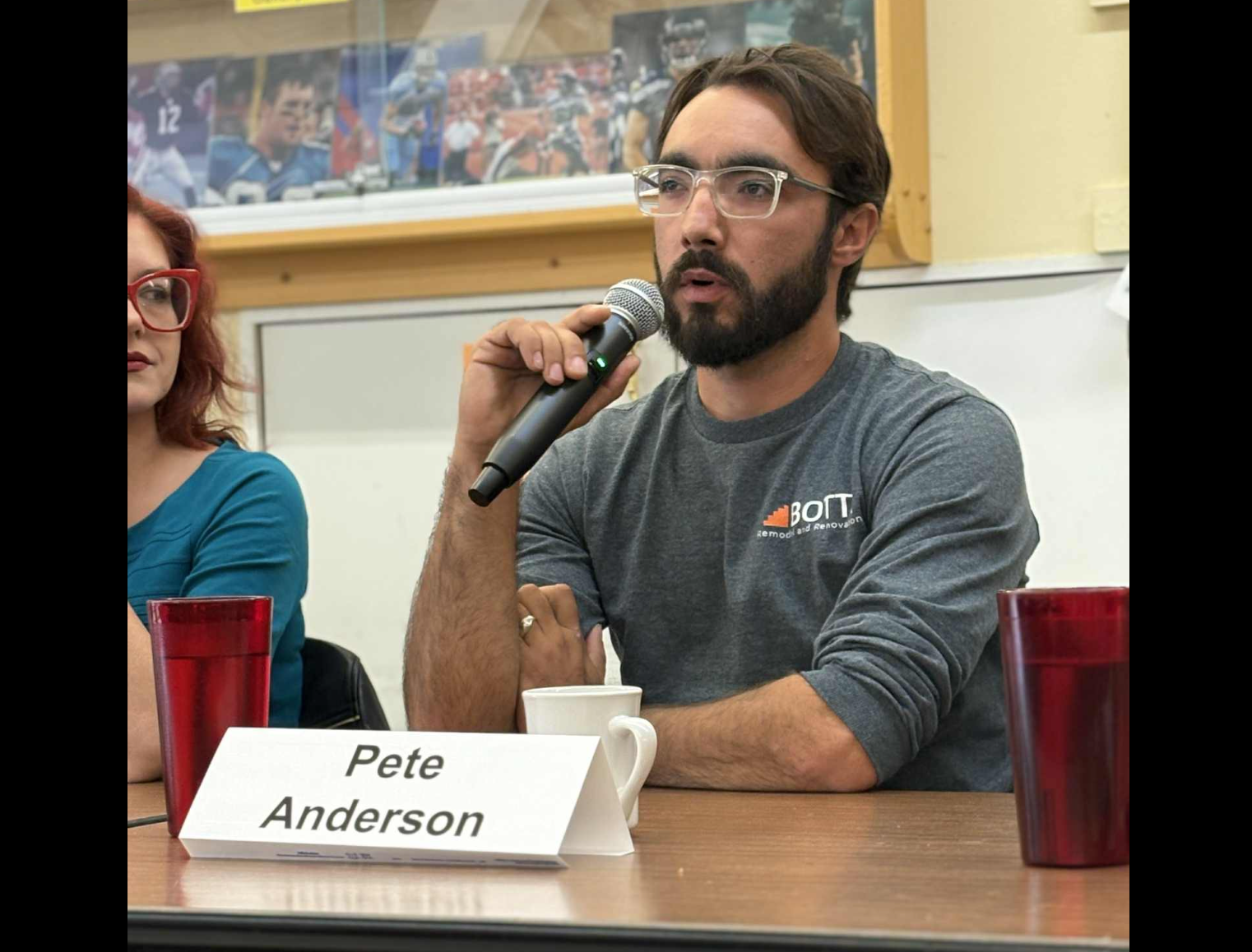 Great Falls, Montana, city commission candidate Pete Anderson suggested creating a revenue-generating 