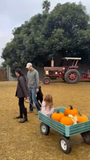 Meghan and Harry enjoy pumpkin picking with Archie and Lilibet