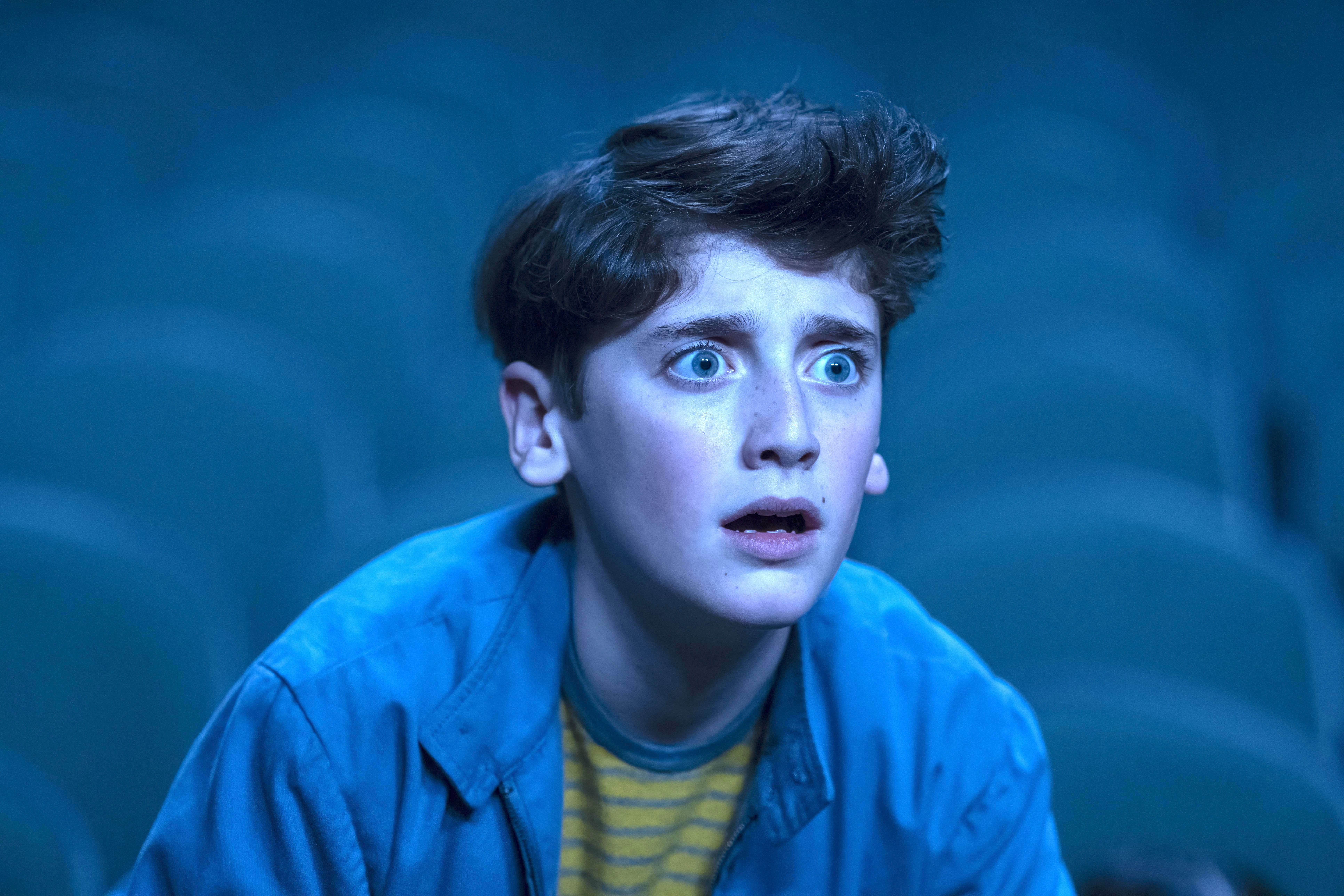 <p>Jack Molloy Legault in 'It: Welcome to Derry'</p>