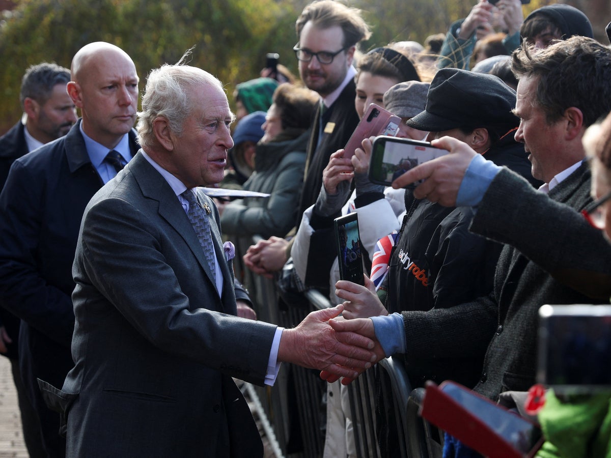 King Charles heckled over Prince Andrew and Jeffrey Epstein ...