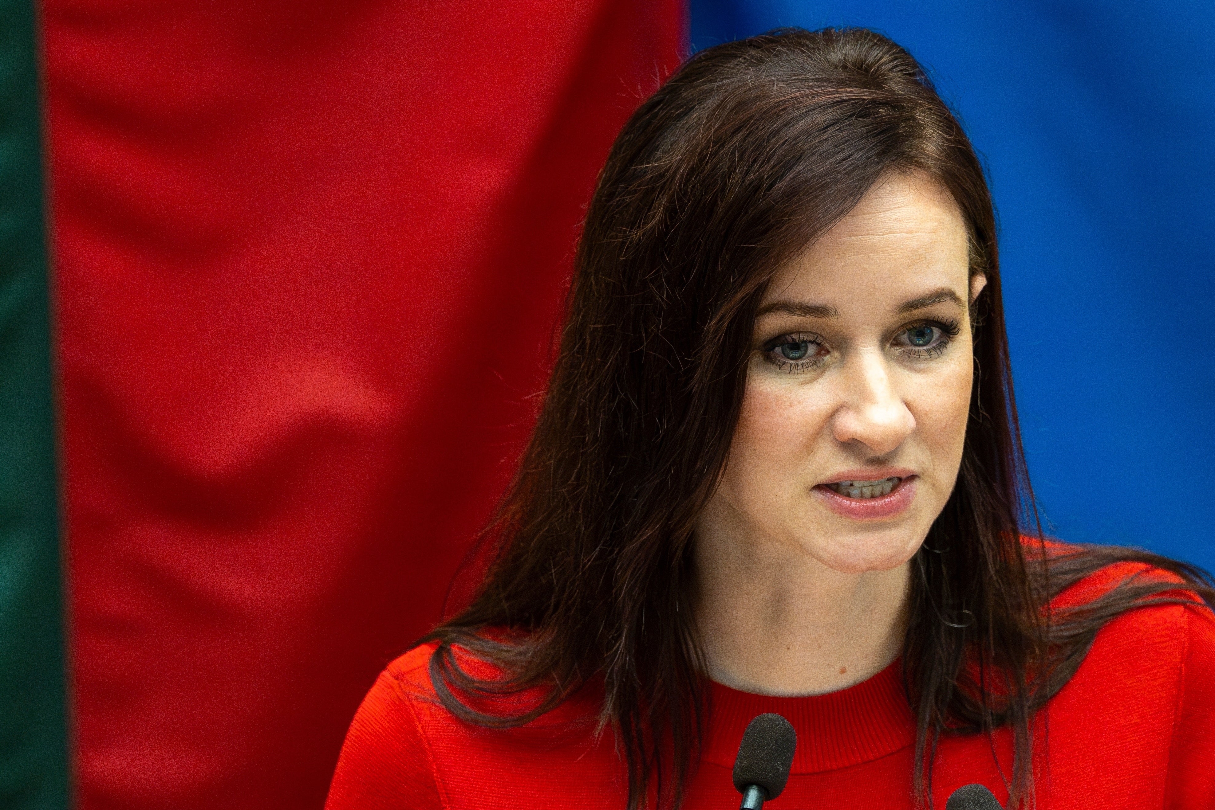 A primeira-ministra da Lituânia, Inga Ruginina, disse que a fronteira seria fechada se necessário