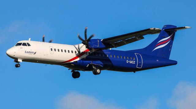 <p>End of an era? ATR 72 belonging to Eastern Airways</p>