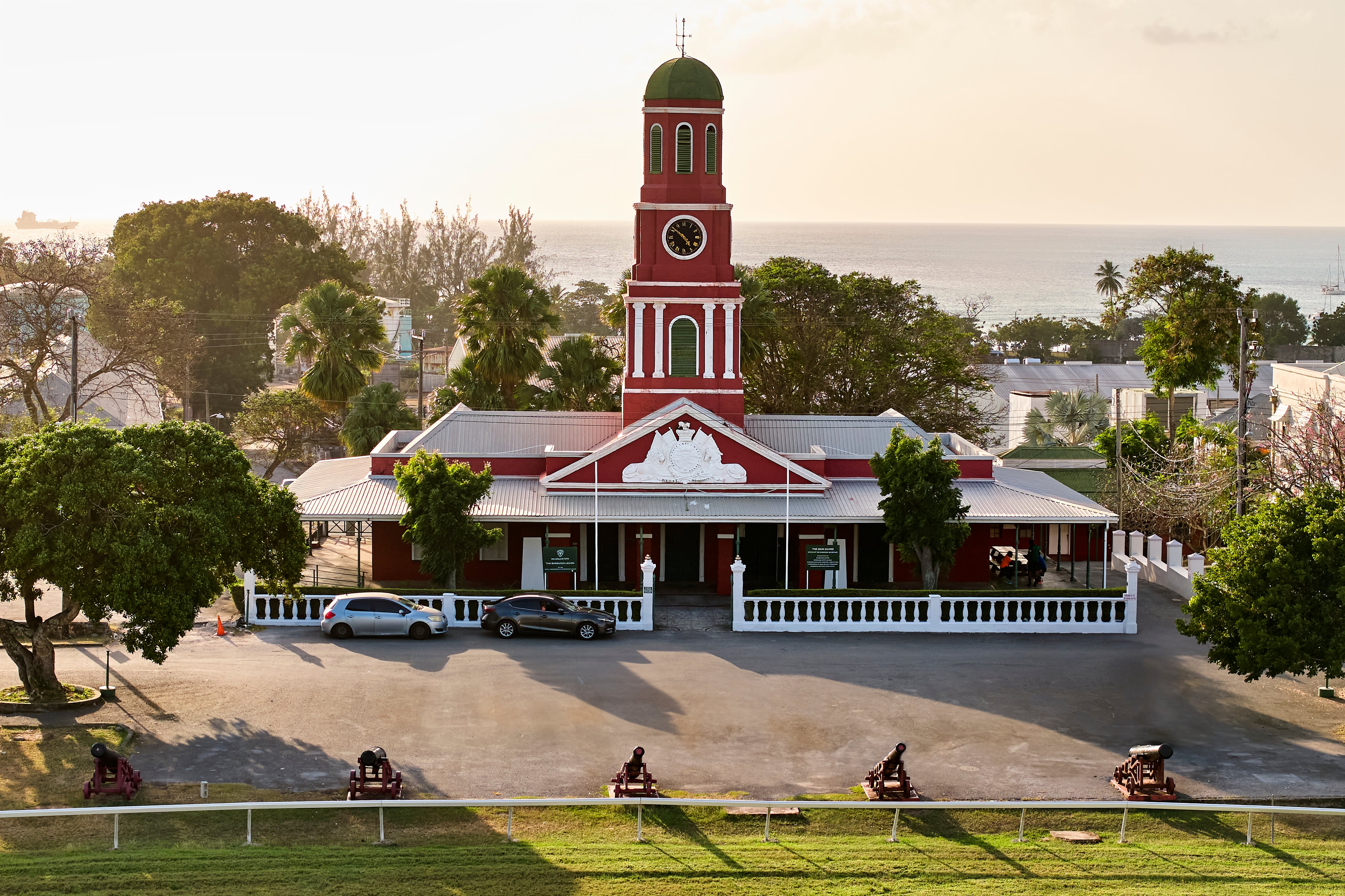 Explore the historic Garrison Savannah and stop for a selfie with the famous clock tower