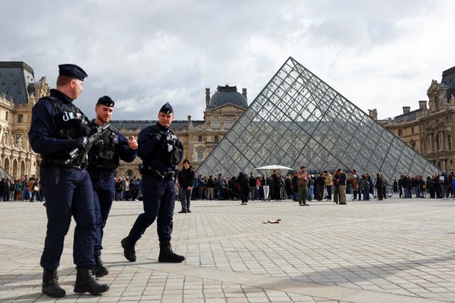 <p>The Louvre’s security has been heavily criticised following an art heist</p>
