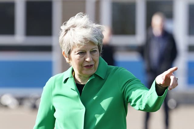 <p>Baroness Theresa May warned her party against ‘chasing votes from Reform’ at the expense of the wider electorate</p>