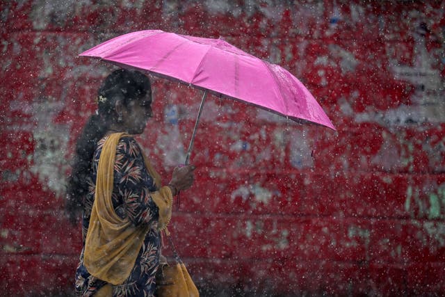 <p>Heavy rain and 100mph winds are set to lash eastern India</p>