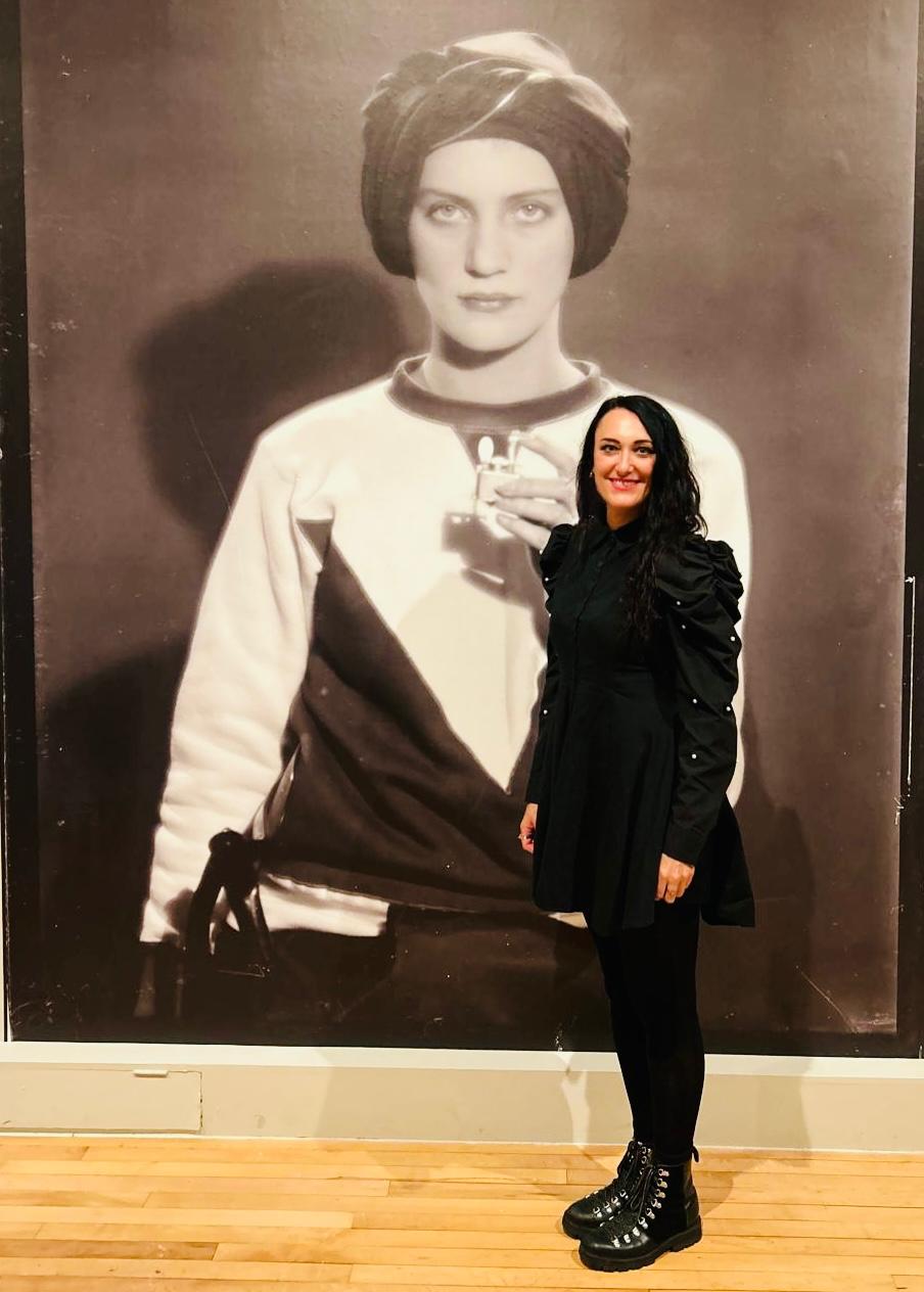 At the Lee Miller exhibition at Tate Britain