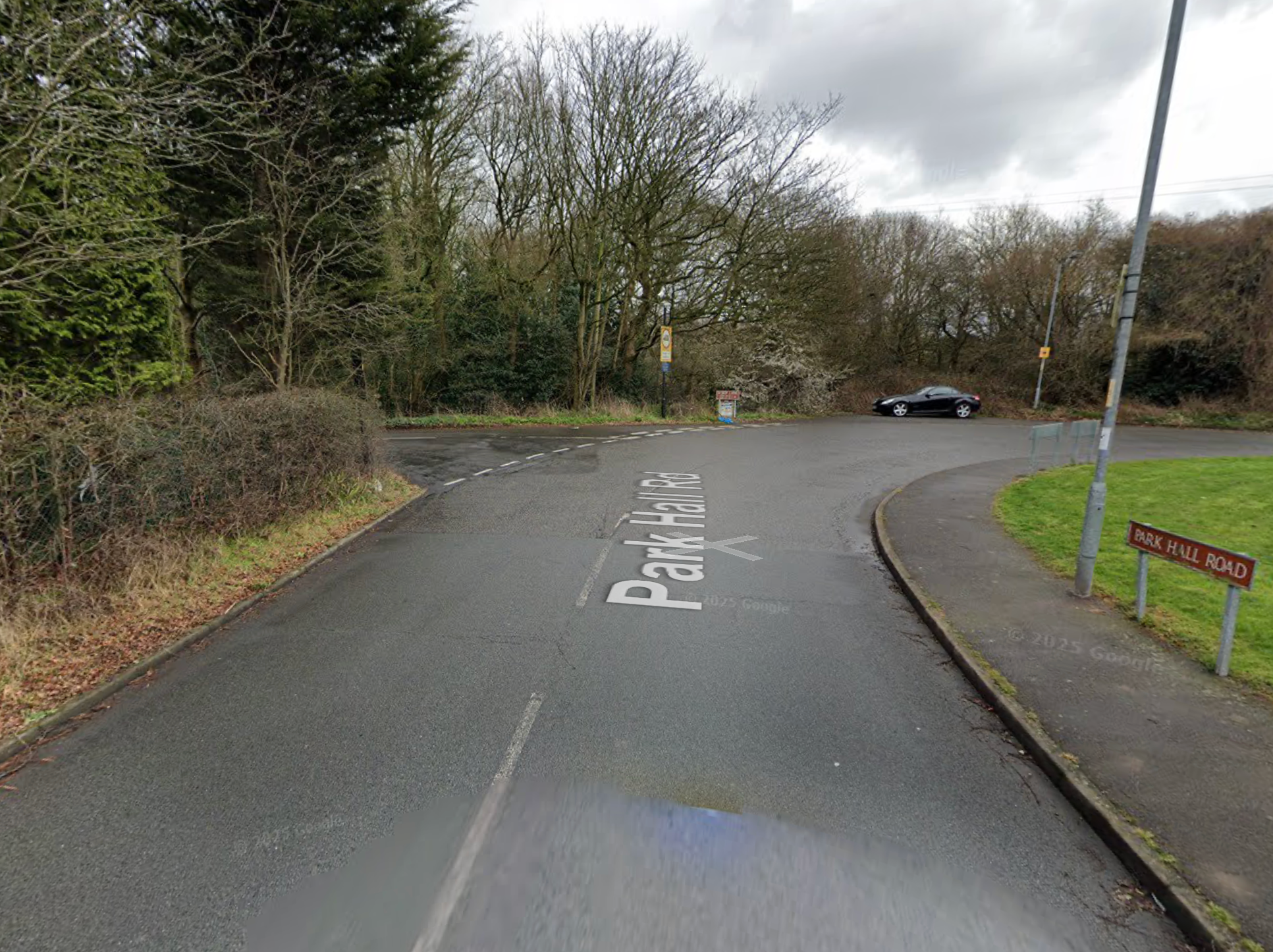 The incident took place in Walsall's Park Hall area, according to police