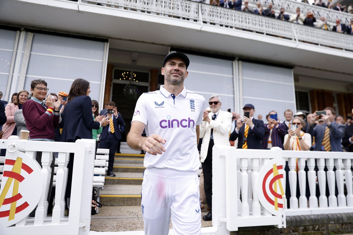 England's James Anderson knighted for record Test wickets