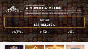LeoVegas have a large selection of jackpot online slots