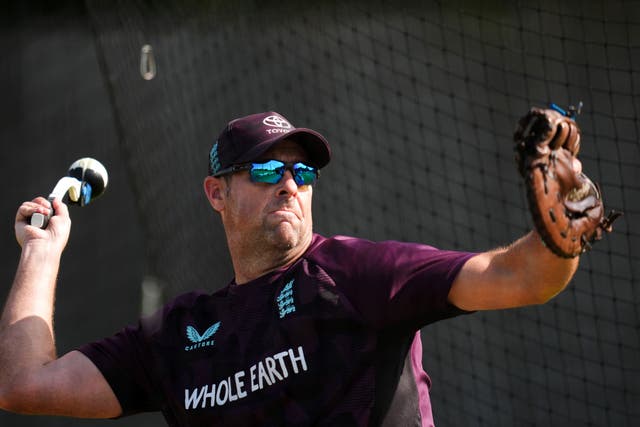 Marcus Trescothick is one of England’s assistant coaches and oversees the batters (Adam Davy/PA)