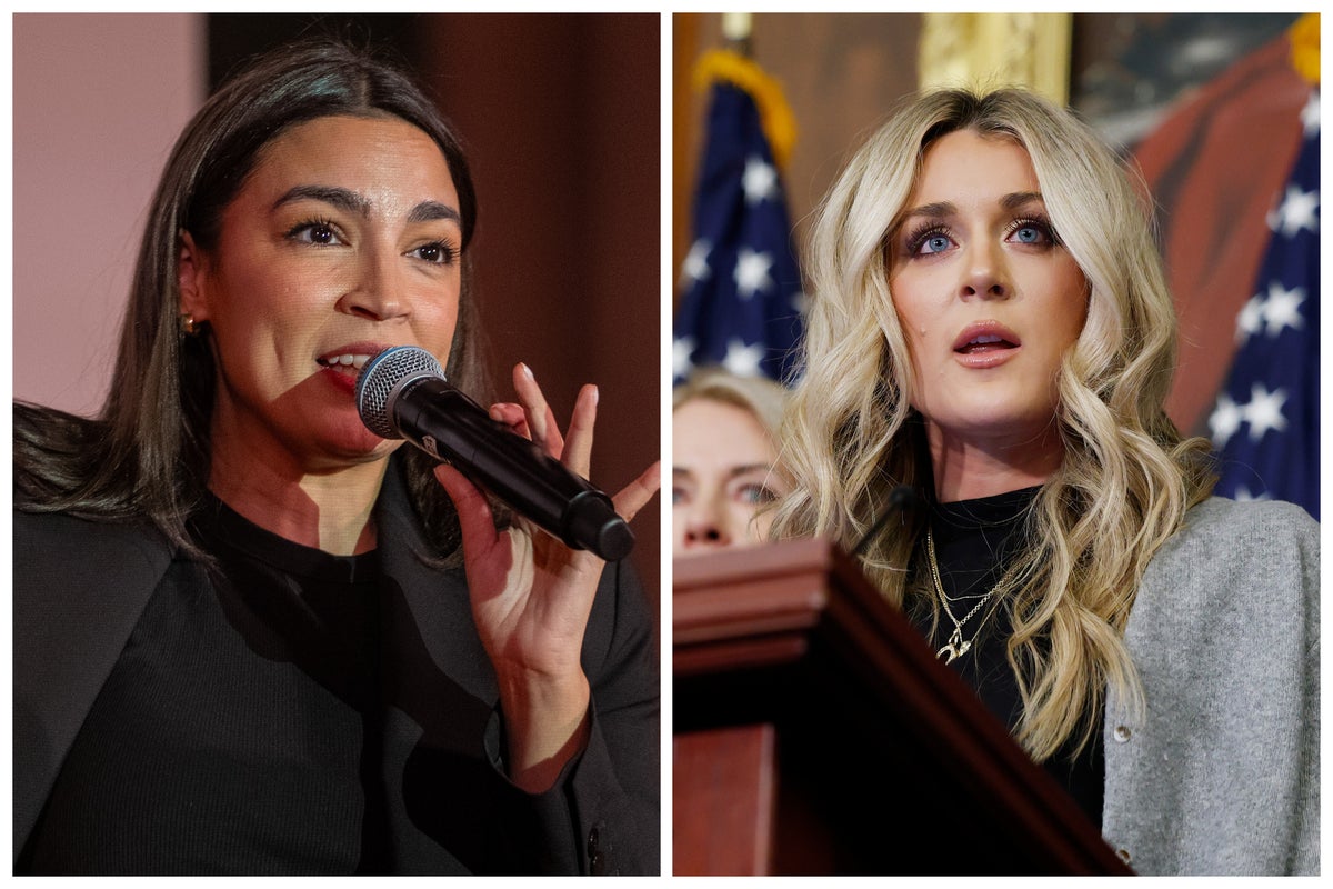 Riley Gaines and AOC's feud grows with personal attacks, debate offers and  calls to 'get a real job' | The Independent