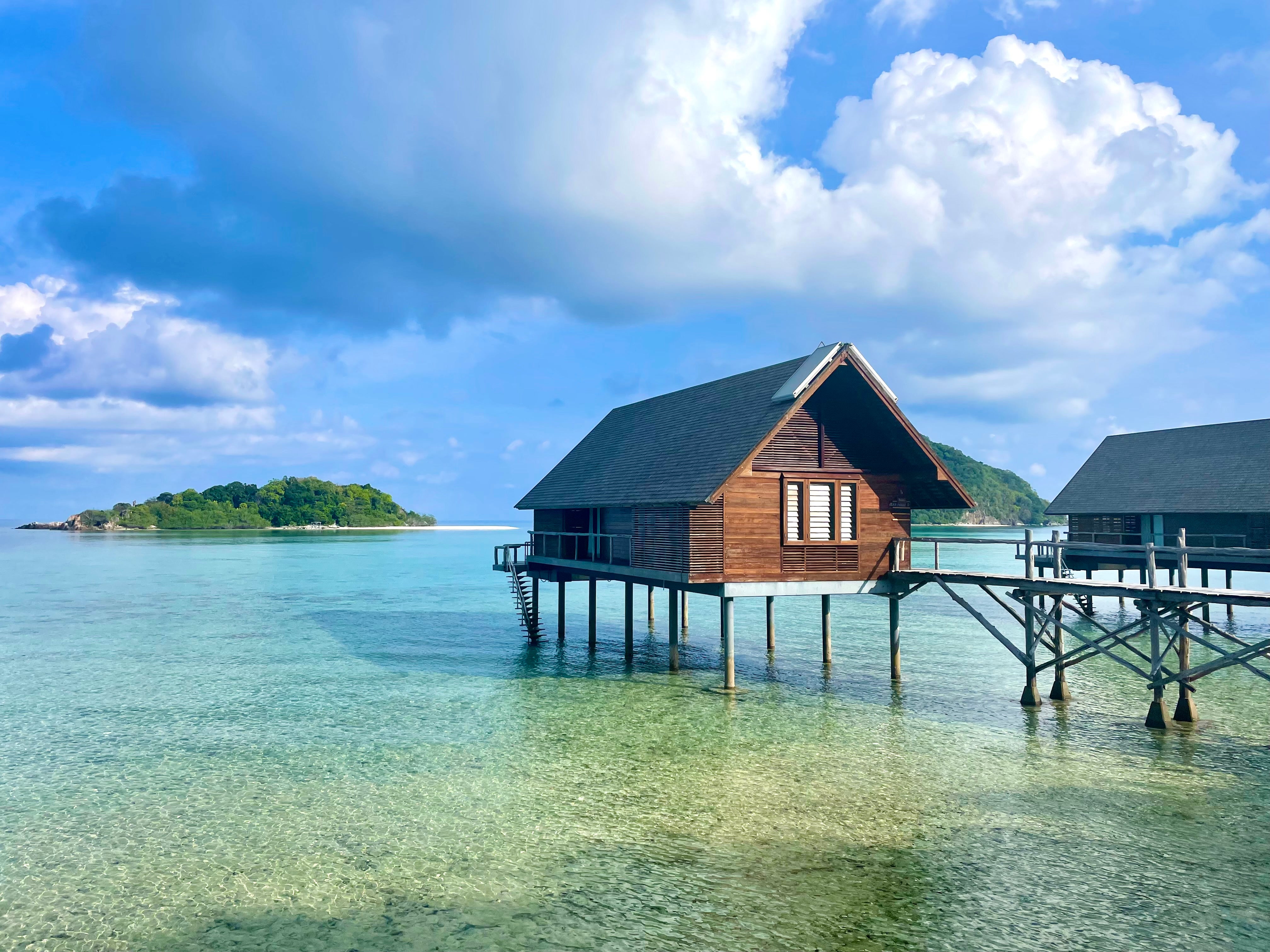 Bawah Reserve has been built with the desire not to displace nature but to work alongside it