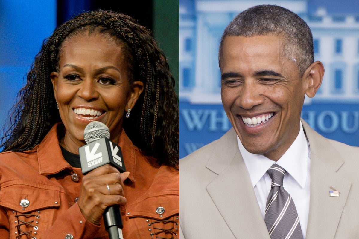 Michelle Obama shares verdict on Barack’s infamous tan suit moment Michelle Obama shares verdict on Barack’s infamous tan suit moment