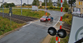 Video: Car loses wheel on level crossing as train approaches