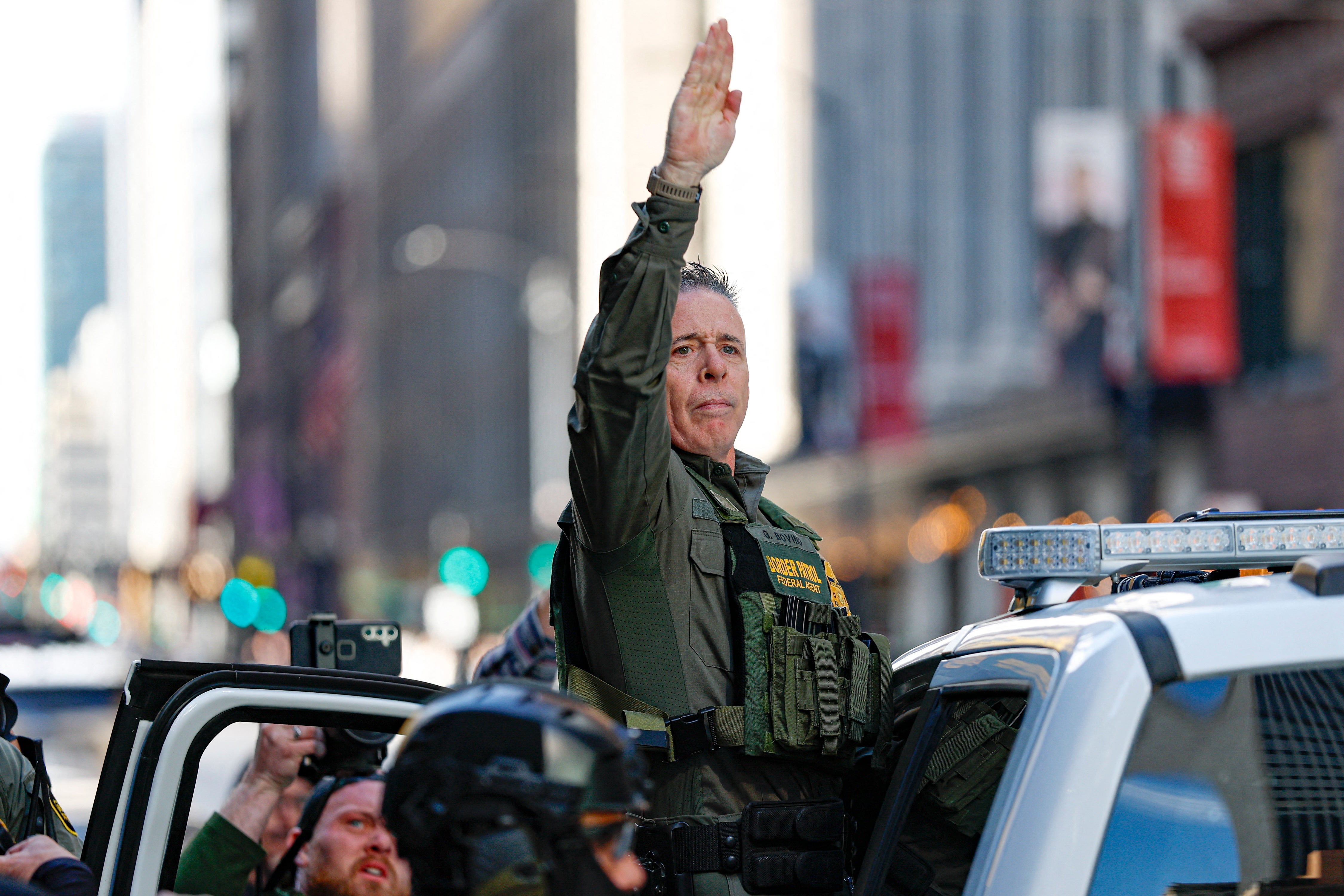 Border Patrol chief Gregory Bovino and officers under his command are accused of repeatedly violating a court order that blocks indiscriminate use of riot weapons during Trump’s anti-immigration blitz in Chicago