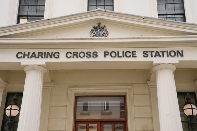 Charing Cross police station (Yui Mok/PA)