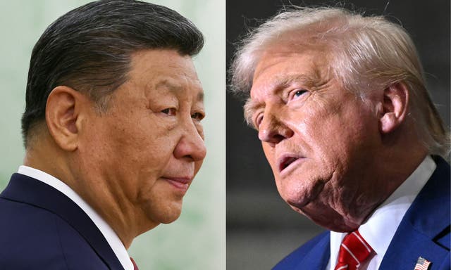 <p>President Donald Trump told reporters on Air Force One he expects a ‘big step with fentanyl’ during his meeting with Chinese President Xi Jinping</p>