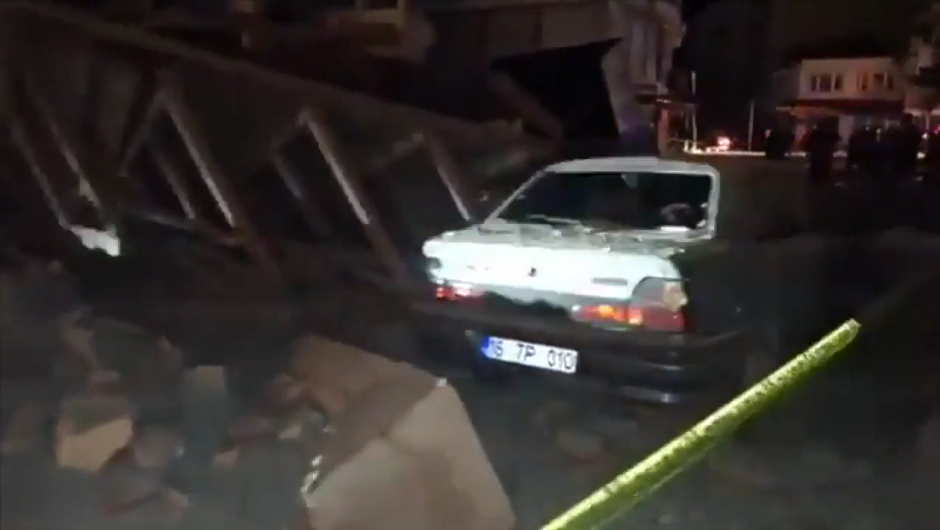 <p>The aftermath of a 6.1-magnitude earthquake that struck the Sındırgı district of Balıkesir province in western Turkey on Monday</p>