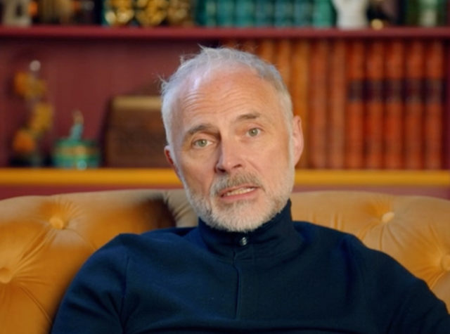 <p>Mark Bonnar on The Celebrity Traitors</p>