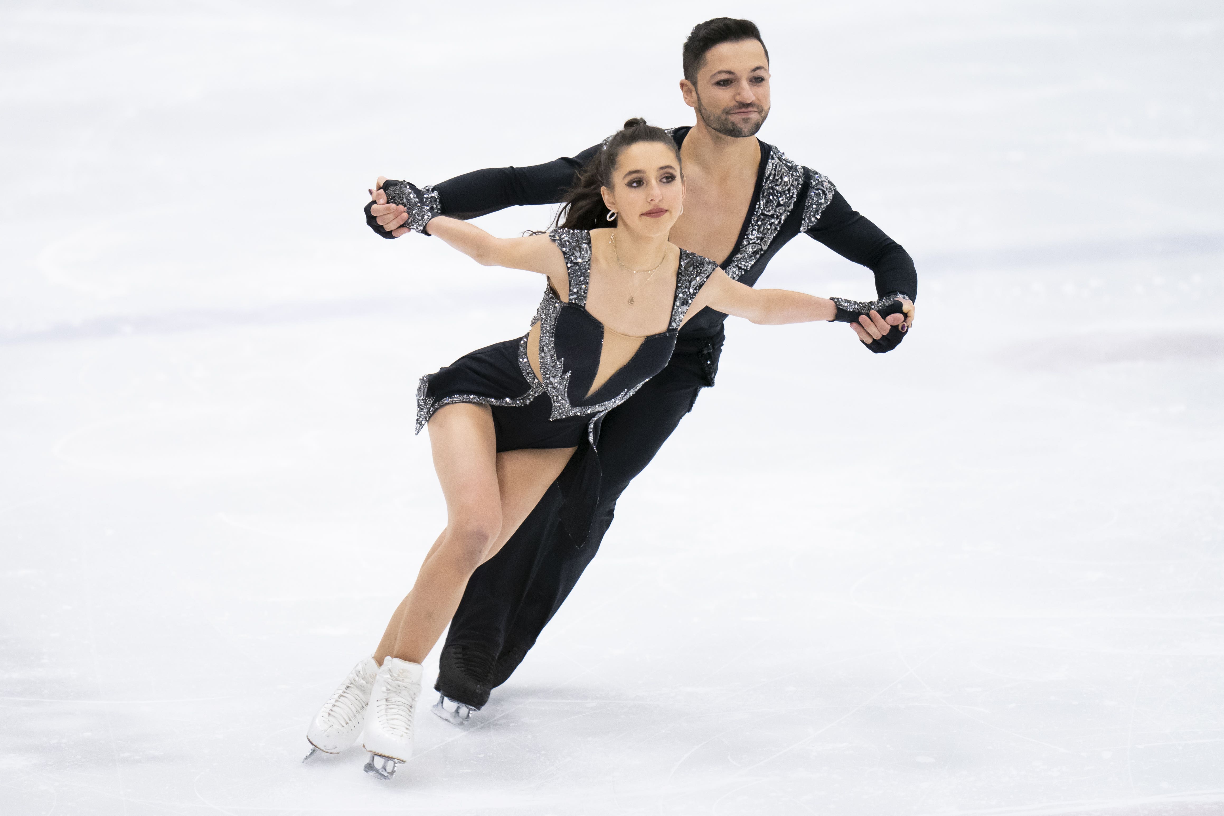 Lilah Fear and Lewis Gibson are among a number of genuine British Winter Olympic medal hopes (Danny Lawson/PA)