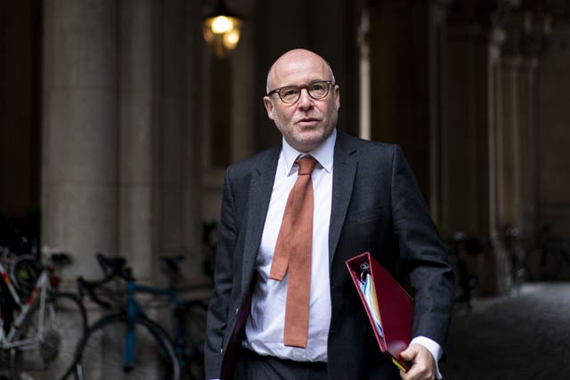 Lord Hermer, the Attorney General, has said it would have been inappropriate for him to have interfered in the prosecution of two alleged Chinese spies (Ben Whitley/PA)