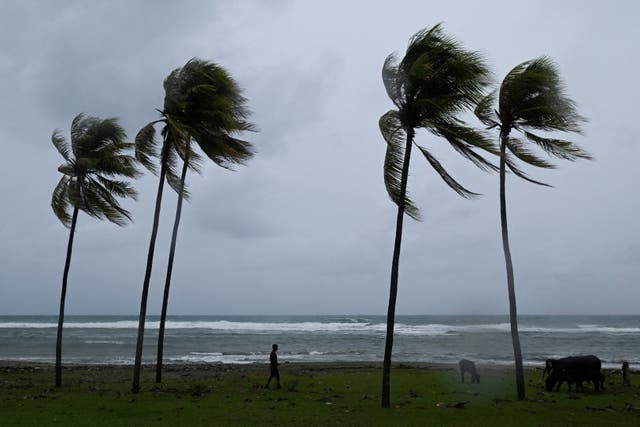 <p>Hurricane Melissa has now reached Cuba</p>